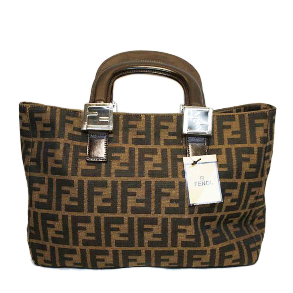 FENDI Zucca FF Handle Handbag